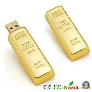8GB Gold Bar USB Flash Drive/USB